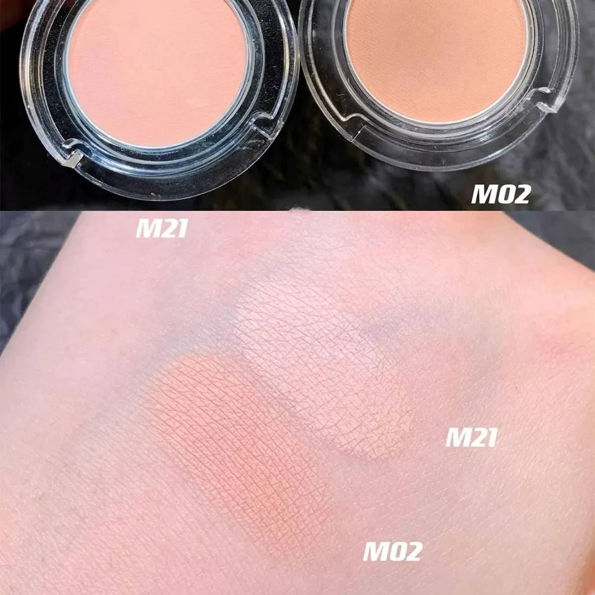 Crystal Single Eye Shadow Silky Smooth Szempúder Hosszantartó Szemfesték Építhető színű koreai kozmetikai koreai smink