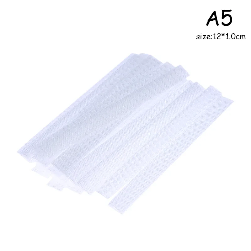 【M】20Pcs Mesh Flexible Net Protectors Cover Sheath Beauty White Cosmetic Make Up Brushes Guards Convenient Tool