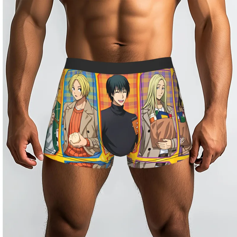 Taro Sakamoto S-Sakamotos D-Dayss Boxer Shorts For Homme 3D Print Shin Asakura Nagumo Underwear Panties Briefs Soft Underpants