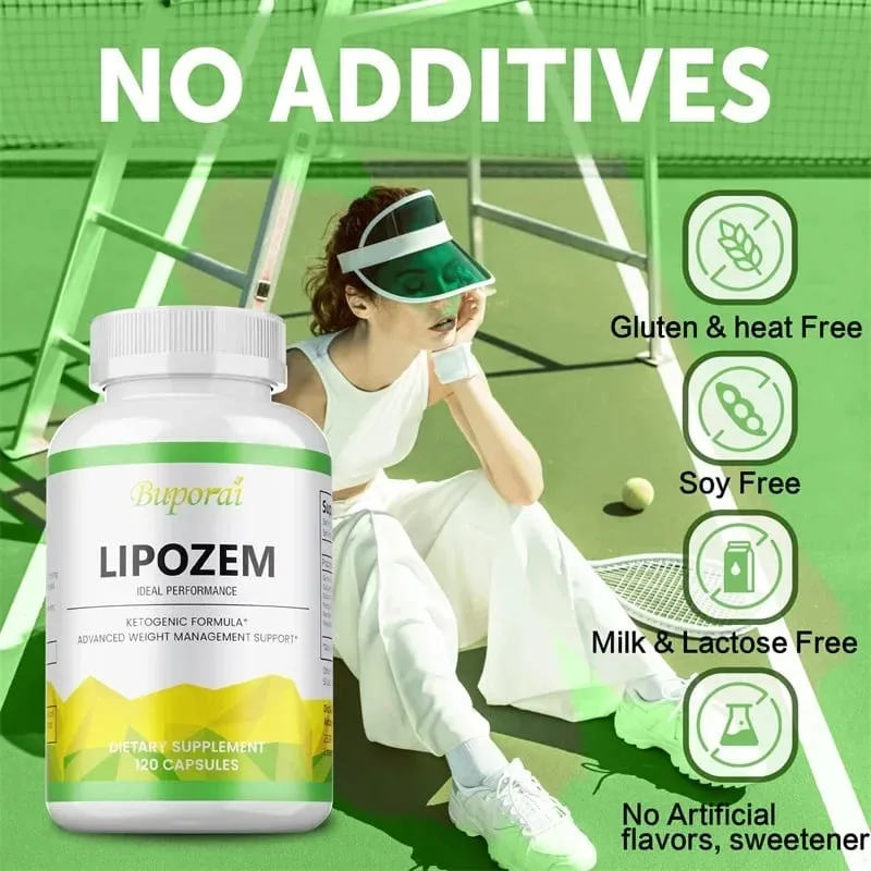Lipozem Supplement - Ang mga Capsule sa Pagbaba ng Timbang ay Nagpapalakas ng Metabolismo Nagtataas ng Enerhiya at Kinokontrol ang AppetiteSupplements