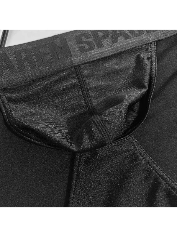 Men's Solid-Color Low-Waist Triangle Underwear Breathable Sexy Bottom Pants Trendy 1-Piece Set Mature Style Promotional Price
