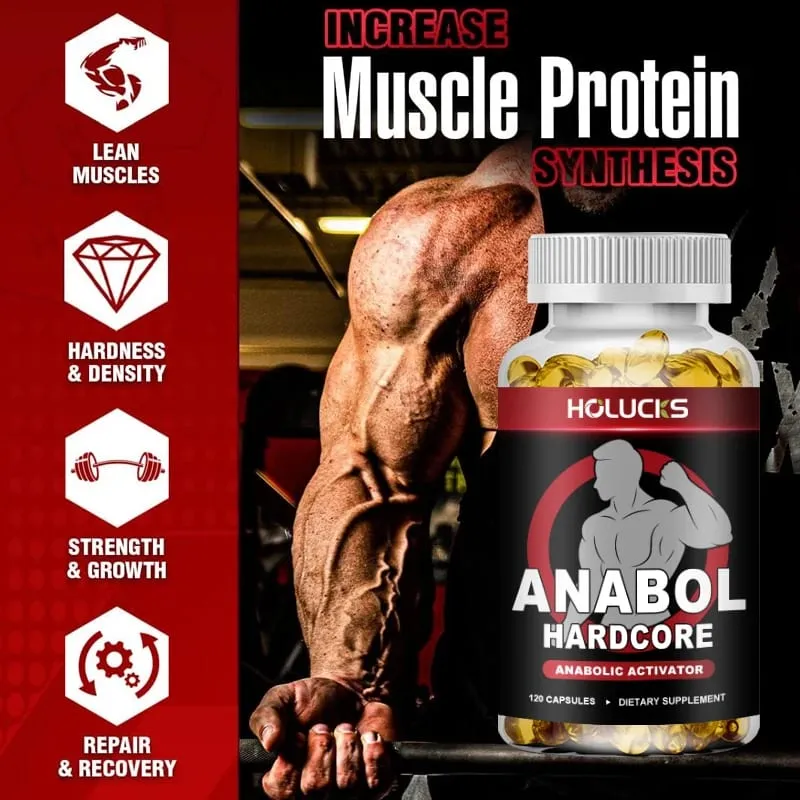 Muscle Builder for Men Boosts Energy Strength & Endurance Promote Muscle Protein Synthesis Supports Hormone Balance — image 3