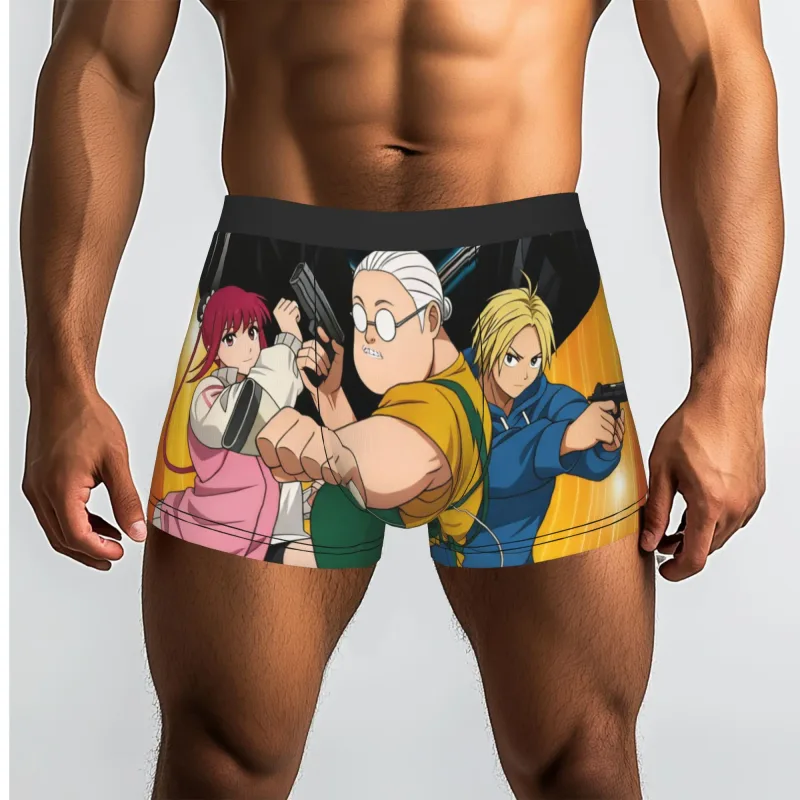 Taro Sakamoto S-Sakamotos D-Dayss Boxer Shorts For Homme 3D Print Shin Asakura Nagumo Underwear Panties Briefs Soft Underpants
