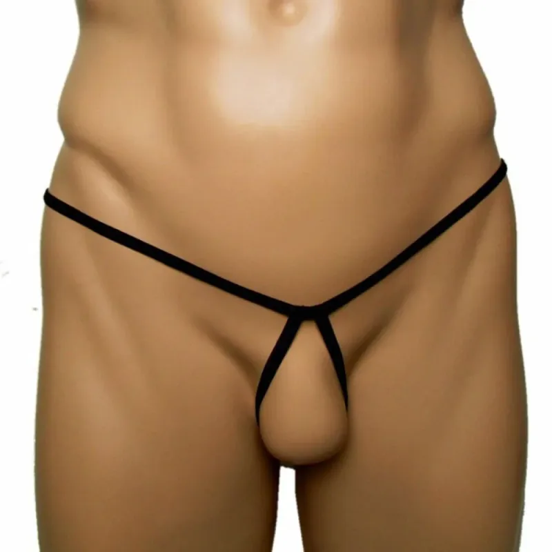 Men'S Sexy And Comfortable Gay SissyBreathable Solid Color Portable Summer Men's Panties Simple Thong Briefs Mens Sexy Underwear