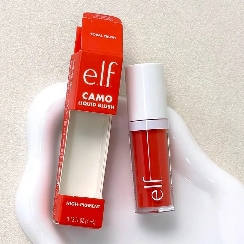 Elf Celebrity Limited Co-branded Double-ended Smooth Lip Liner Peptide Lipstick Lip Balm Liquid Blush Εύκολη εφαρμογή Blush Stick