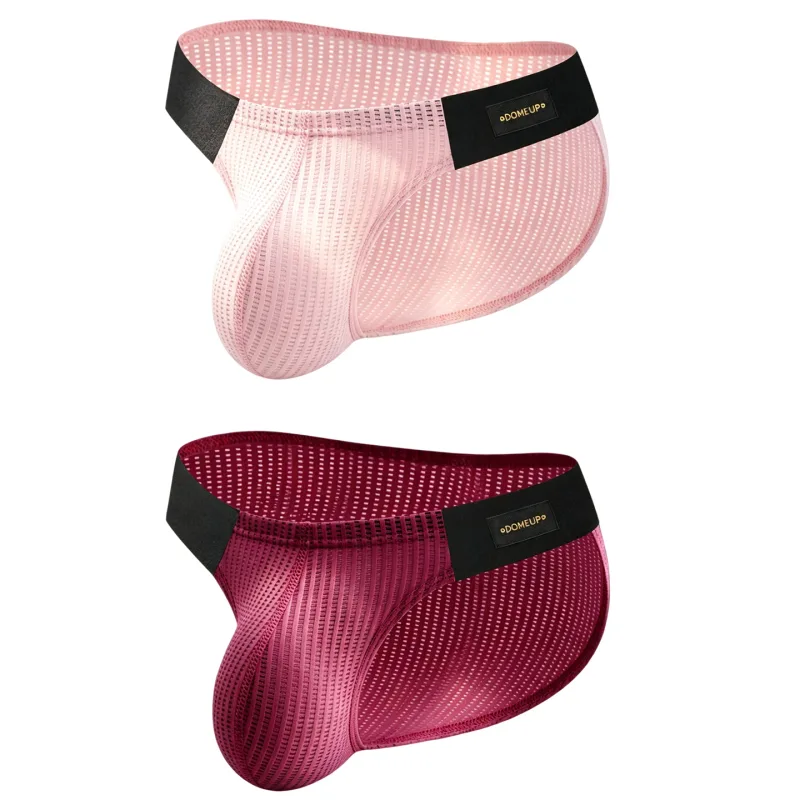 1/2/3PCS New Men's Premium Mercerized Cotton Briefs Ultra‑Thin Breathable Silky Soft Fitness Gym Daily Wear Men Underwear