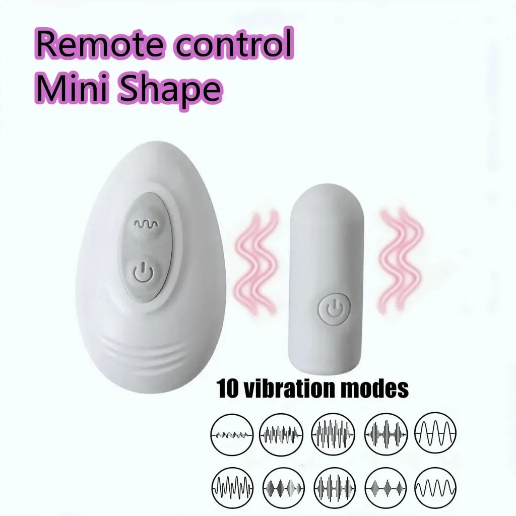 Τηλεχειριστήριο Mini Bullet Panties Δονητής Γυναικείο Αυνανιστής Clitoris Stimulator Δονούμενο Αυγό Ενηλίκων Διασκεδαστικά σεξουαλικά παιχνίδια για γυναίκες