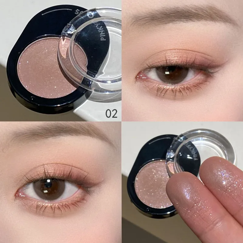 Καλλυντικά 12 χρωμάτων Diamond Shining Eyeshadow Cosmetics Μεγάλης διάρκειας Μεταξένια Εύκολη Χρωματισμός Παλέτα μακιγιάζ με σκιές ματιών φωτεινή μαργαριτάρι