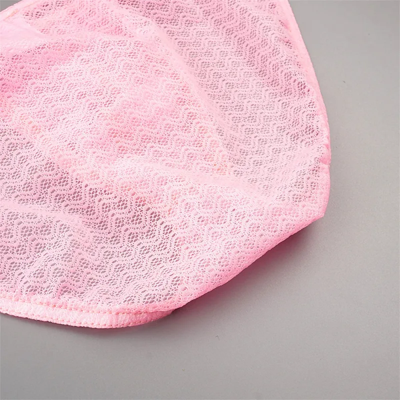 Ultra Thin Strap Mesh Nylon Briefs for Men Bulge Pouch Low Rise Breathable Male Underwear Sexy Plus Size Panties S-XL