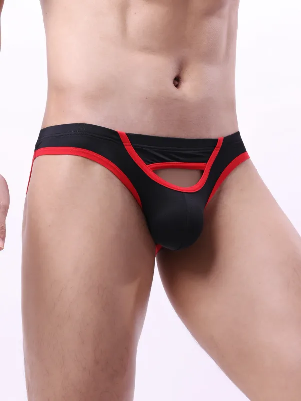 4pcs Men Briefs Underwear Men's Sexy Mesh Breathable Underpants Jockstrap Mens Briefs Bikini Underwear Shorts Male Panties K69