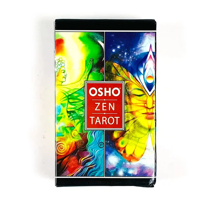 Bagong Osho Zen Tarot Cards English Version Oracle Deck Board Game Para sa Party Tamang-tama Para sa Travel Meditation at Spiritual Practices