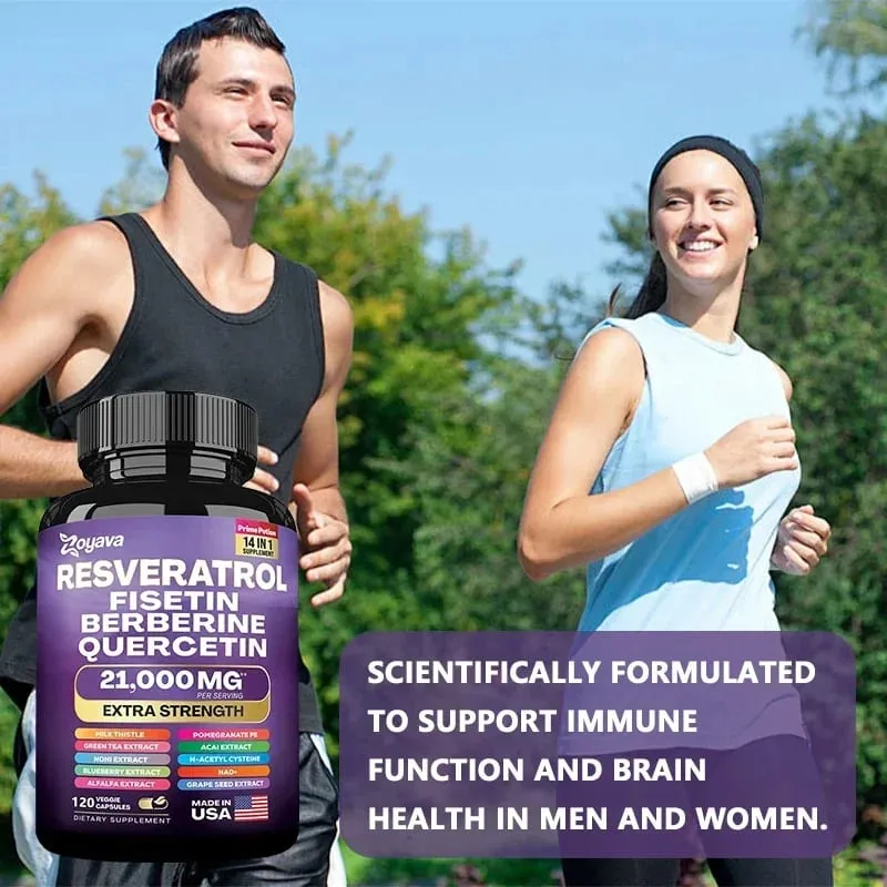 Resveratrol Extract Capsules - Mga Benepisyo sa Immunity Antioxidants Ang Cardiovascular Health ay Nagtataguyod ng Makinis na Balat