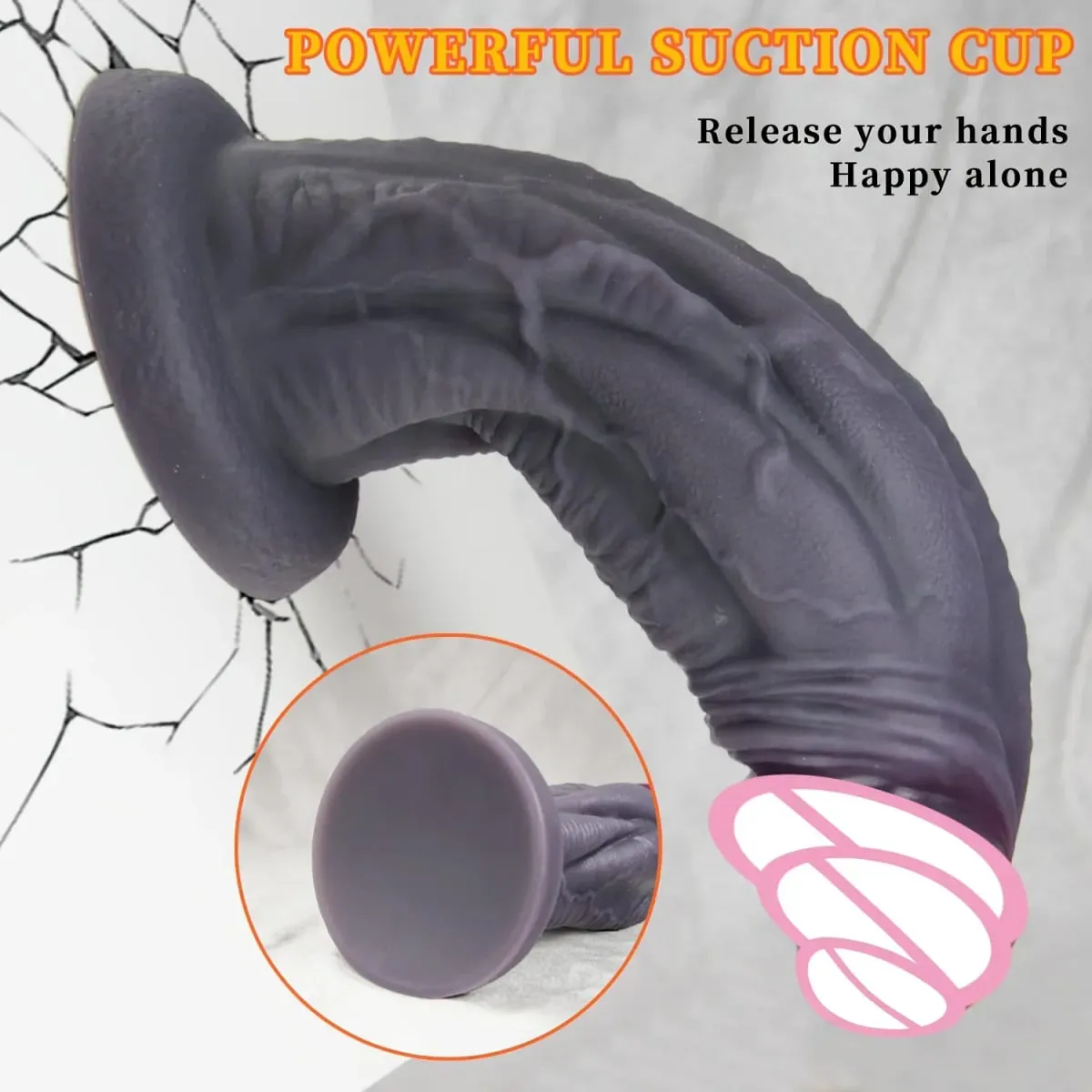 Big Soft Dildo Super Soft Silicone Large Penis with Suction Cup Flexible G-spot sex toys For Women men Lesbian