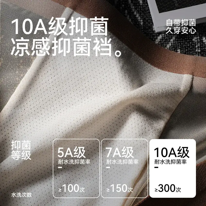 Men Lace Mesh Patchwork Underwear Summer Ultra Thin Breathable Boxer Shorts Sexy Bulge Pouch Underpant Panties See Through Trunk