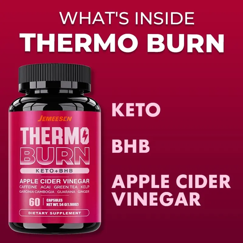 BHB Dietary Capsules na may BHB Premium Blend Acai Fruit Green Tea Leaf Anti-carb Diet at Fat Burning Metabolism Boost Detox