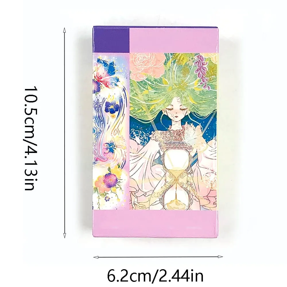 New Exquisite Tarot Serenity Tarot Deck A 80Pcs Fate Divination Tarot Cards Fortune Telling Card Games Family Party Board Game