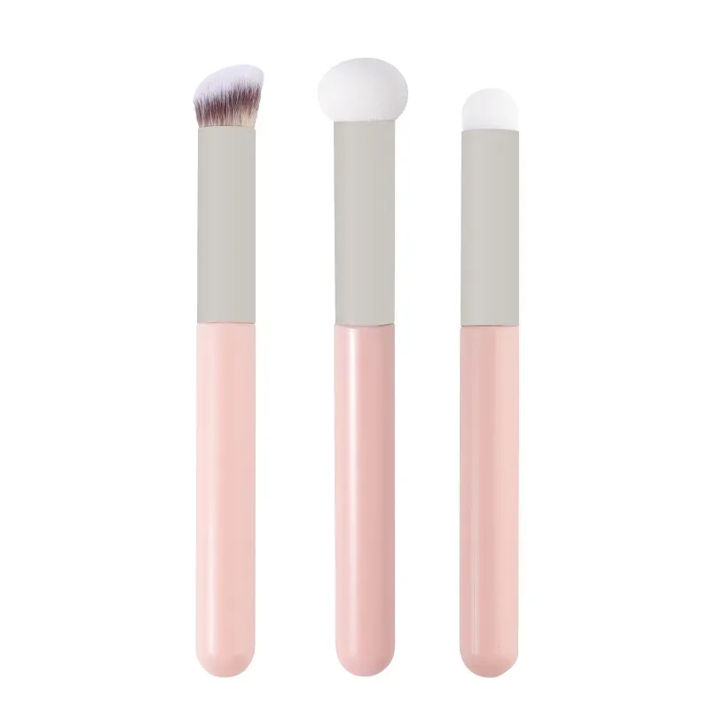 1/3 STKS Spons Make-up Kwasten Paddestoel Hoofd Zachte Concealer Borstel Droog Nat Dual Purpose Multifunctionele Contour Lippen Borstel cosmetica