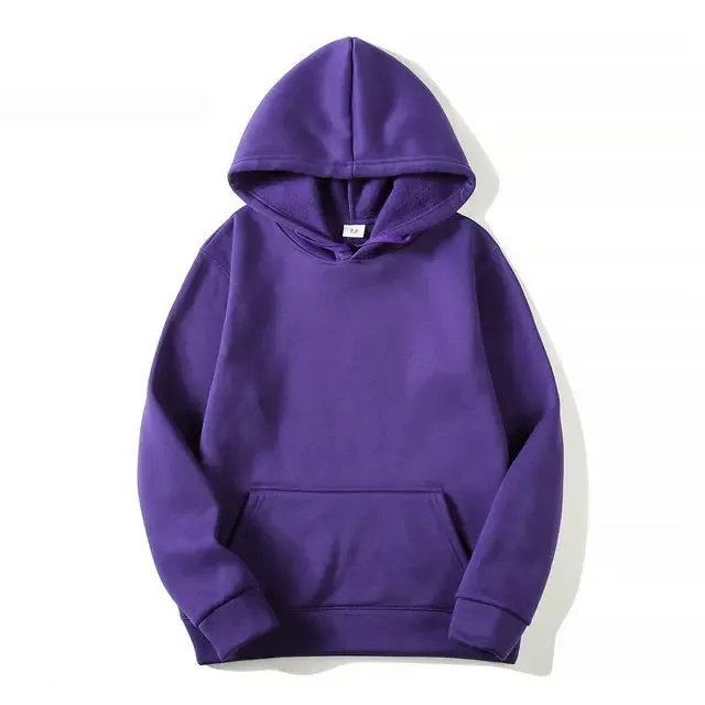 Zwykły polar sublimacyjny bluzy luzem hurtownia swetry męska bluza z kapturem tanie solidna bluza z kapturem dla mężczyzny Sudaderas Para Hombre