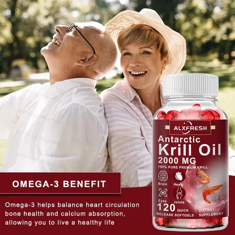 Κάψουλες Krill Oil Βελτιώνουν τη Διάθεση Χοληστερόλης Αντικαταθλιπτικά Επιδράσεις Καρδιαγγειακή Προστασία Εγκεφάλου Γνωστική Αντιφλεγμονώδη