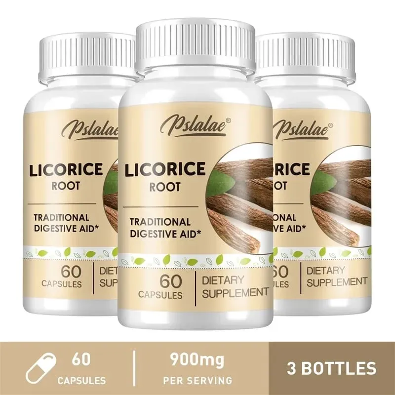 Licorice Root - Sinusuportahan ng High Strength Antioxidant Supplement ang Heart Health Non-GMO Digestive Health Support