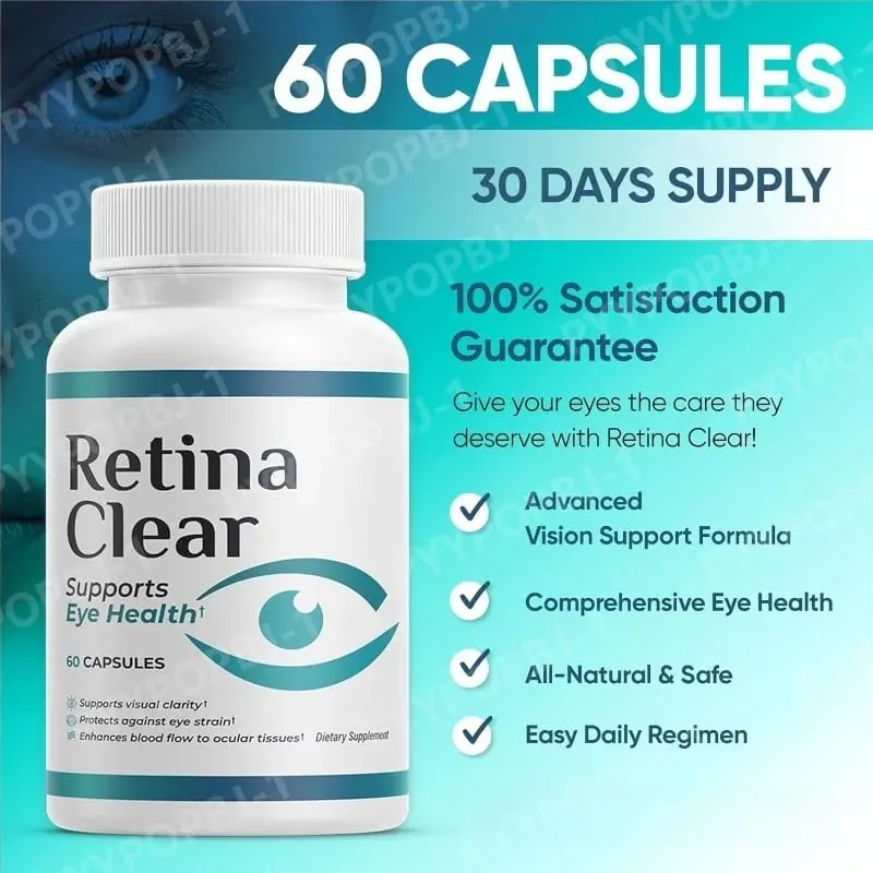 Sinusuportahan ng 60 Count Eye Protection Capsules ang Visual Clarity at Relief Eye Fatigue Supplement na Naglalaman ng Lutein multivitamin at Zinc
