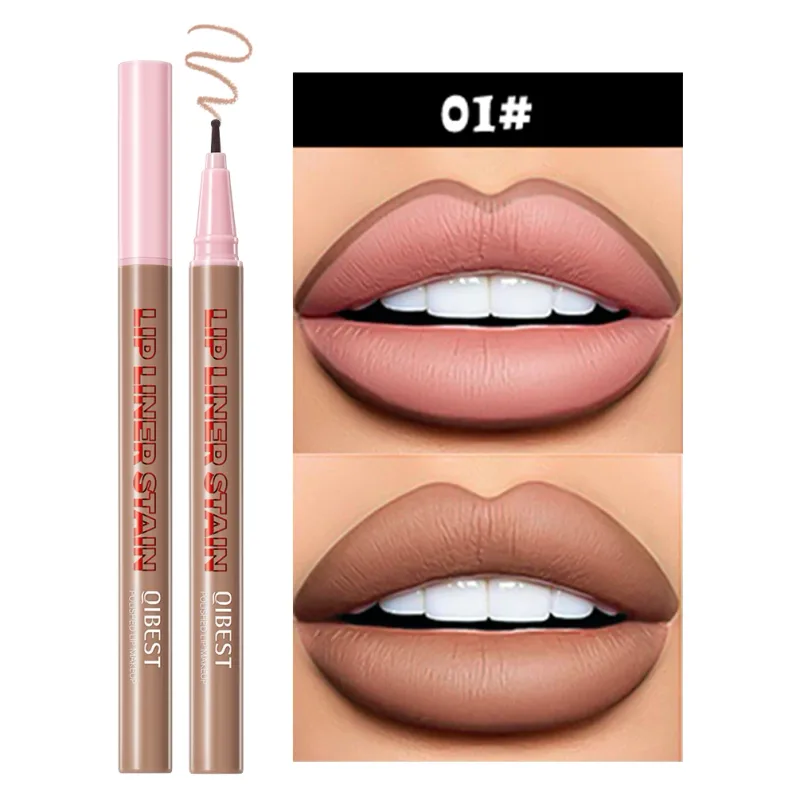 Matte Liquid Lipliner Pencil Waterproof Plumping Stain Lipstick Natural Lip Liner Outline Lips Contour Pen Cosmetics