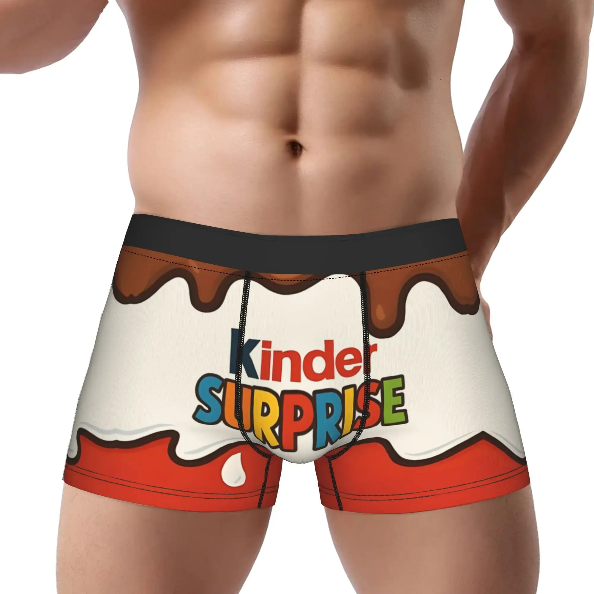 Kinder Surprise Gifts And Kinder Underpants Homme Panties Man Underwear Comfortable Shorts Boxer Briefs — image 1