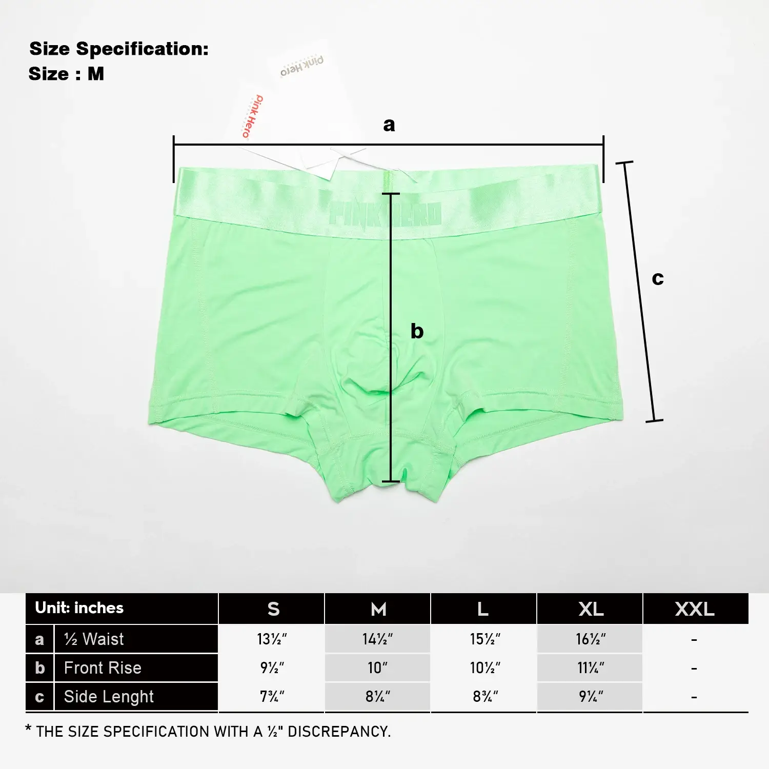 Men's Ultra Soft Boxer Briefs Bamboo Viscose Underwear Breathable Stretch Skin-Friendly Comfort Boxer Shorts