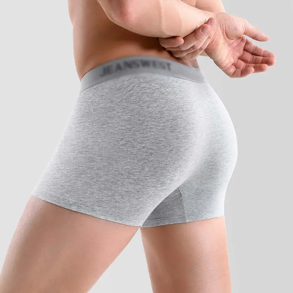 4/5Pcs Boxers Man Cotton For Men's Panties Soft Touch Men's Clothing Sweat Wicking U Pouch Design Underwear Man