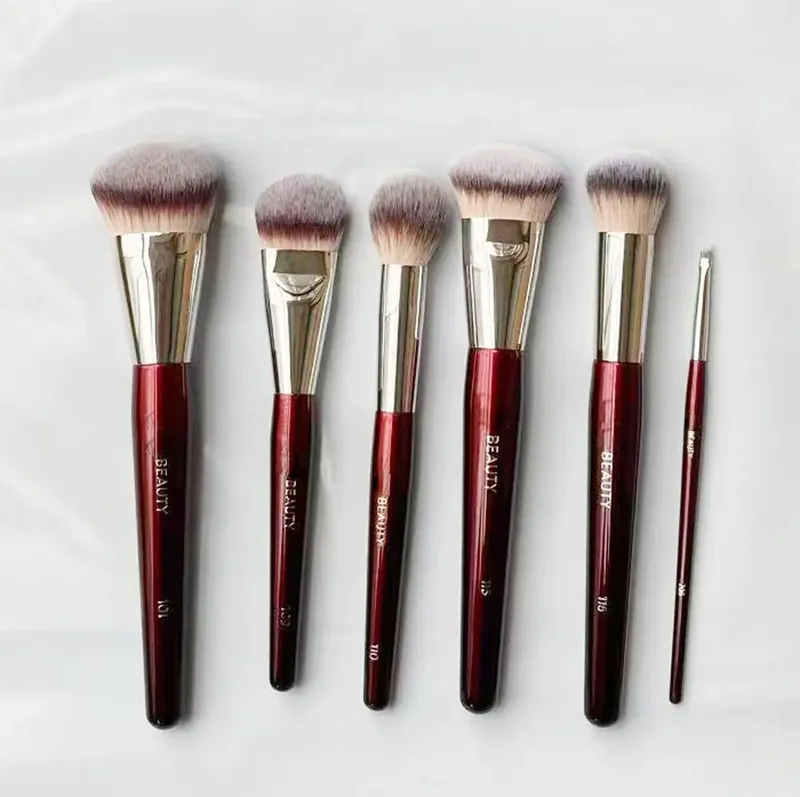 5/7 τμχ/σετ Bevel Blush Brushes Makeup Eye Make UP Brush Concealer Lid Crease Shader Blender Shimmer 506 Contoured Foundation