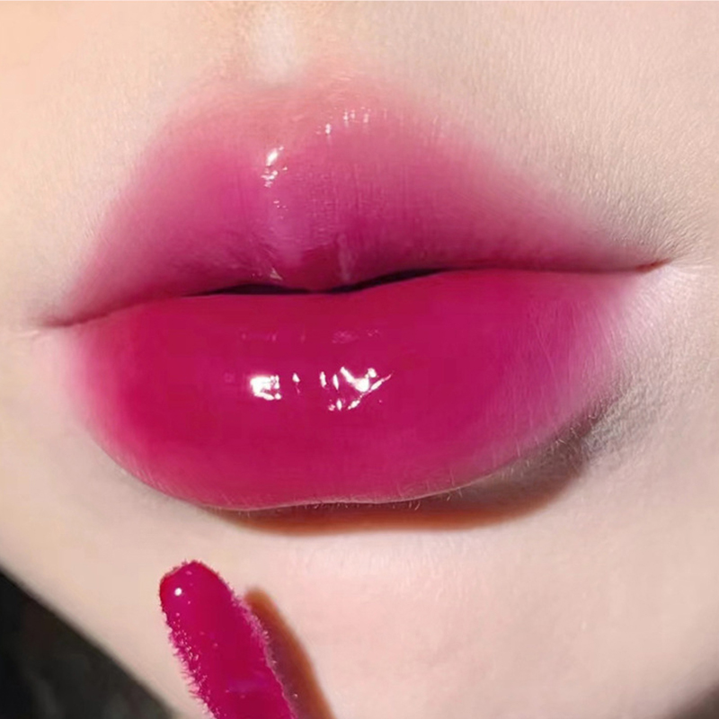 Light Glass-Like Lip Lacquer - Formula ng Mirror Shine Hydrating; Mabaho-Proof Long-Wear at Skin-Brightening
