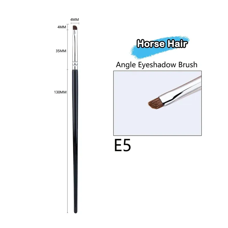 Maliit na Smoky Liner Makeup Brushes Eyeliner Smudge Brush Precision Smudge Makeup Brush Horse Hair Eyeshadow Smudge Brush