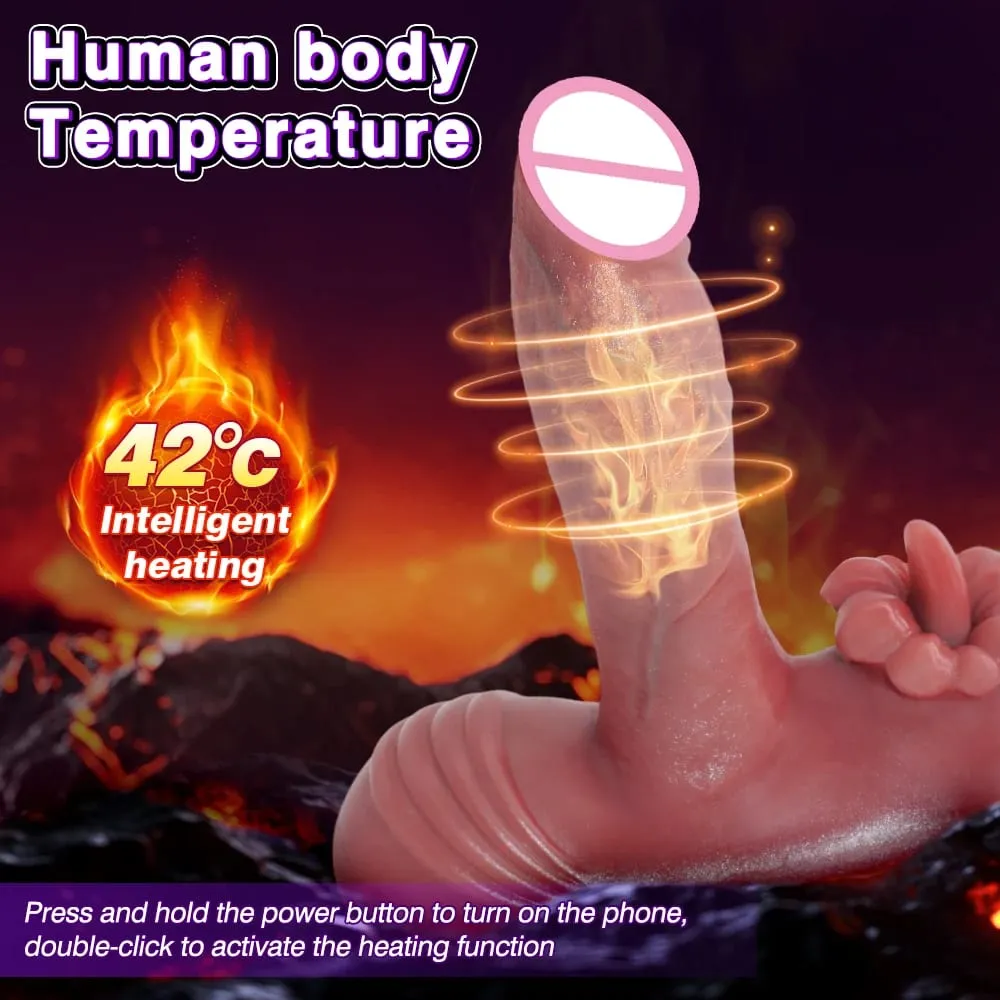Realistic Dildo Vibrator Sit And Ride 6 IN 1 Vibrating Remote Control Vagina Anal G Spot Clitoral Stimulator Sex Toys for Women