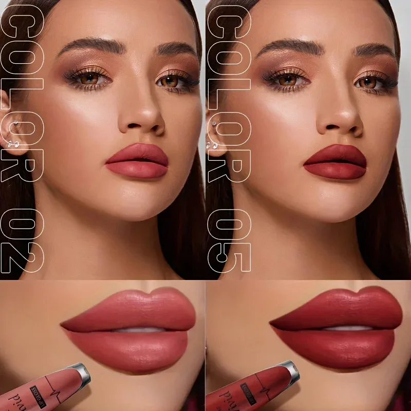 High Pigmented Matte Lip Glaze - Long-lasting Smudge Proof Liquid Lipstick Makeup Δώρα για την Ημέρα του Αγίου Βαλεντίνου Δώρο για την Ημέρα της Γυναίκας