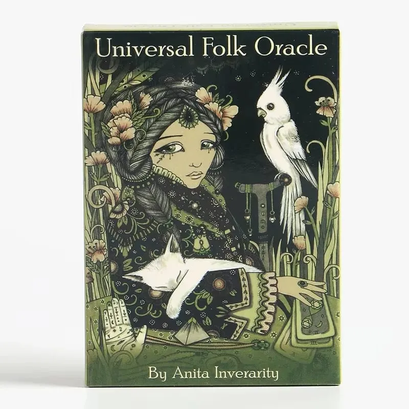 Universal Folk Oracle cards A 44 Tarot Deck English Version For Fortune-telling Party Board Game Card Deck Divination Fate
