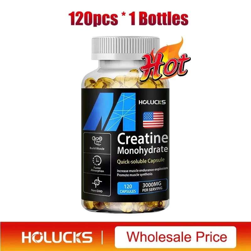 Αγοράστε 2 Πάρτε 2 Δωρεάν! Οι κάψουλες Pure Creatine Monohydrate υποστηρίζουν τη μυϊκή ανάπτυξη δύναμη και απόδοση ενισχύουν τη γνωστική λειτουργία
