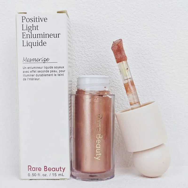 Rare Beauty 3D Face Contour Liquid Bronzer Shade Smooth Highlight Καθρέφτης Διαρκής Φυσική Σκιά Μύτης Αδιάβροχο Brighten Μακιγιάζ