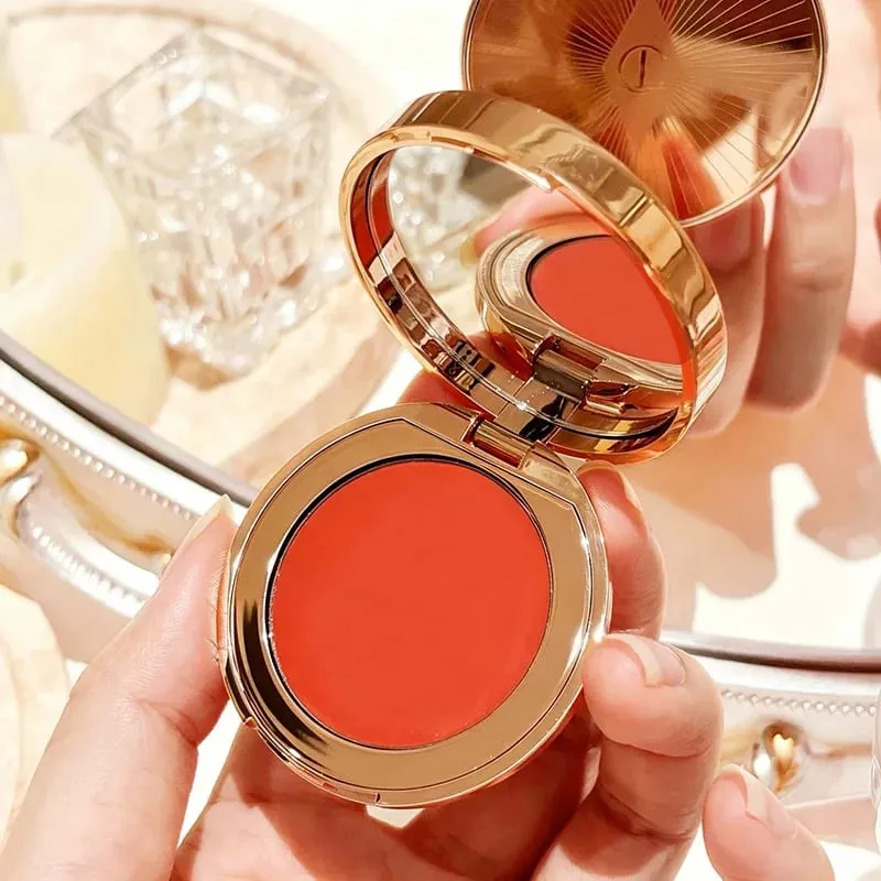 CT Lip Cheek Κρέμα ρουζ διπλής χρήσης Δύο Χρώμα Highlight Powder Αδιάβροχο ρουζ και δίχρωμες ανταύγειες Blusher Cosmetics