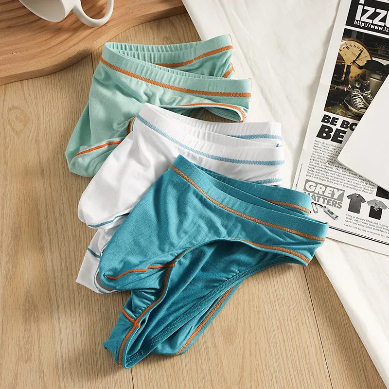 Mens Underwear Briefs Shorts Homme Slip Bamboo Fiber Panites Ropa Breathable Low Waist JJ U Convex Pouch Underpant Male M-XXL