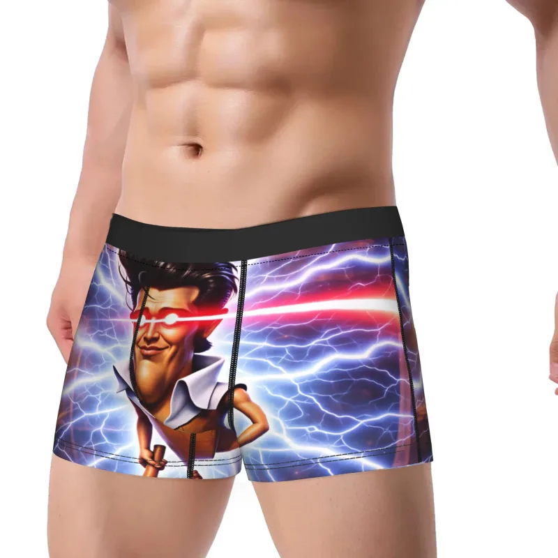 Charlie Kirk Meme Boxer Shorts Pouch Underwear High Quality Customs Shorts Briefs Novelty Men Panties Plus Size 2XL