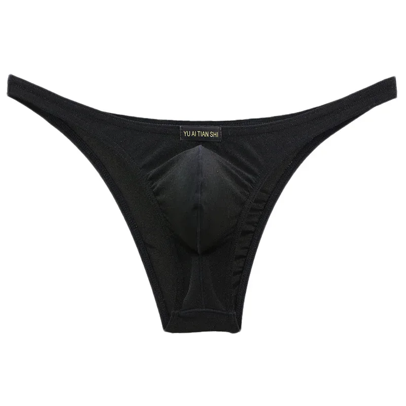 Sexy Underwear Men's Briefs Men Nylon Fashion Jockstrap Mini Briefs Bikini Low Waist Shinning Jockstrap Cueca Underpants