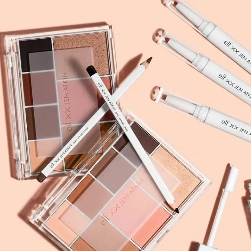 Elf Celebrity Limited Co-branded Double-ended Smooth Lip Liner Peptide Lipstick Lip Balm Liquid Blush Εύκολη εφαρμογή Blush Stick