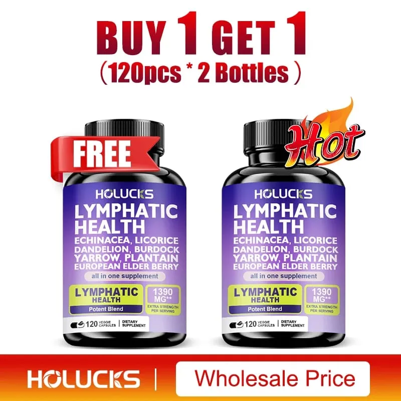 Λεμφικές Κάψουλες 1300mg Συμπλήρωμα Υποστήριξης Βοηθά Λιποοίδημα Ισορροπία Ορμονών Φυσική αποτοξίνωση για καθαρό δέρμα και ζωντάνια
