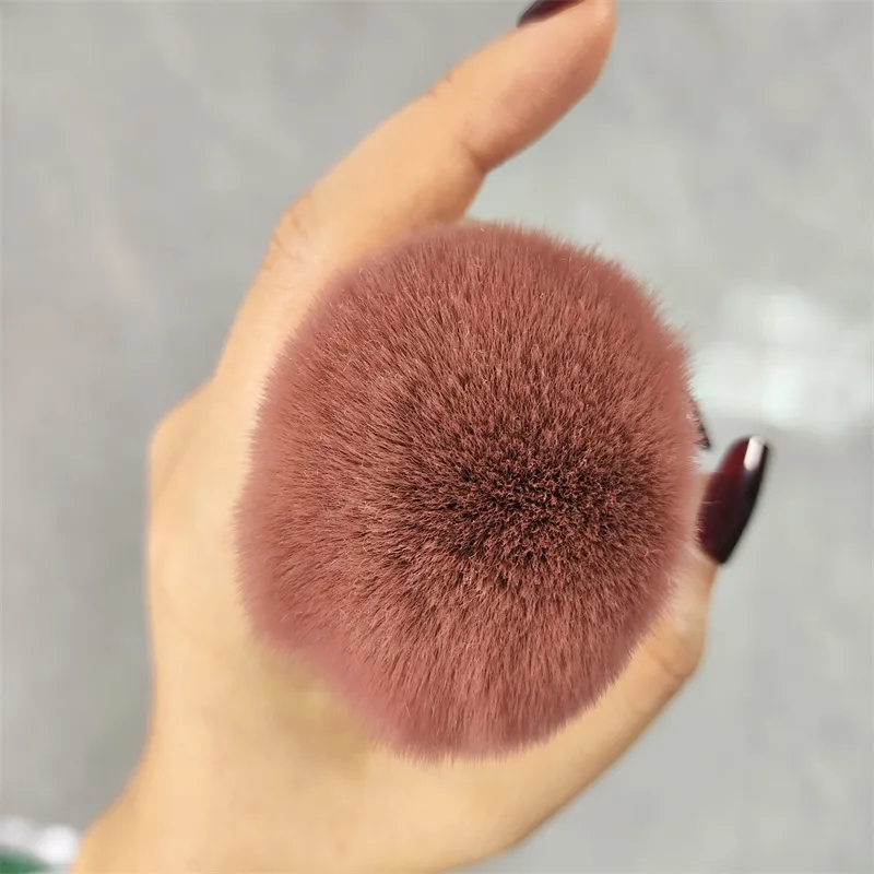 Make-upborstel met diamanten handvat Professionele losse poederborstel Blushborstels Paddestoelkop Foundation Blush Zacht haarborstelgereedschap
