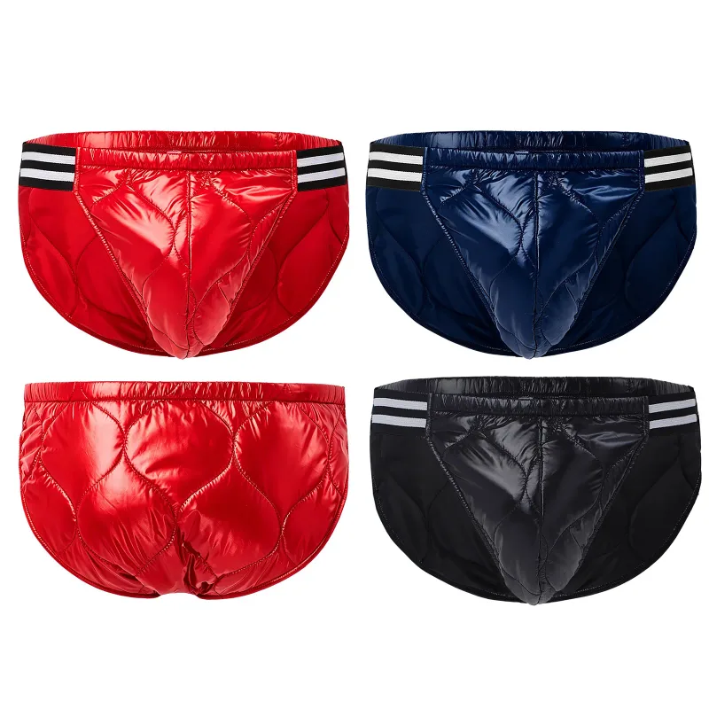Men Elderly Alzheimer Leak-proof Diaper Cover Warm Padded Quilted Puffer Adaptive Briefs Dementia Bedridden Patient Underwear