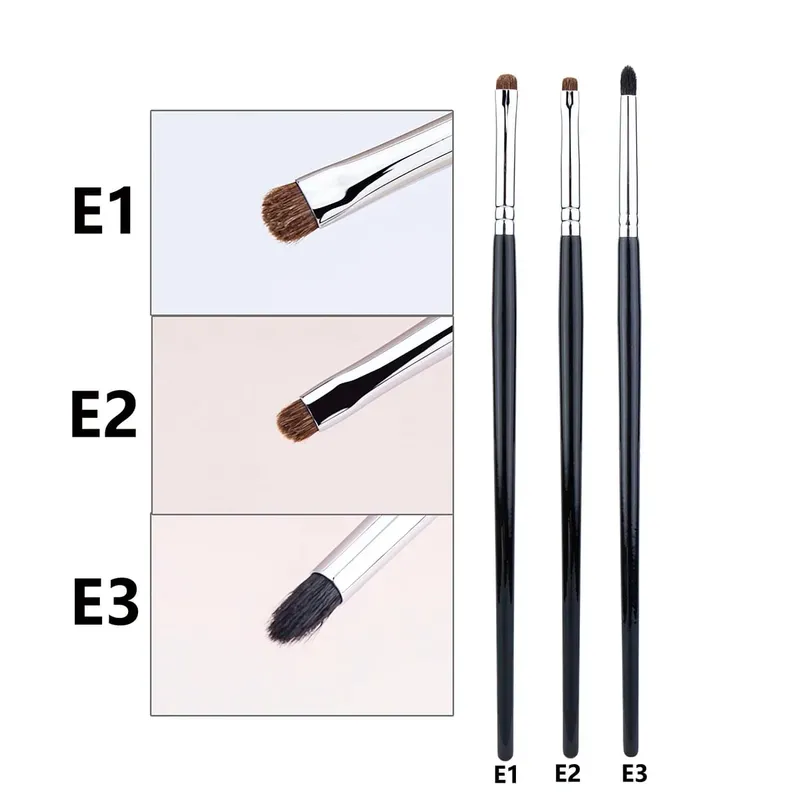 Maliit na Smoky Liner Makeup Brushes Eyeliner Smudge Brush Precision Smudge Makeup Brush Horse Hair Eyeshadow Smudge Brush