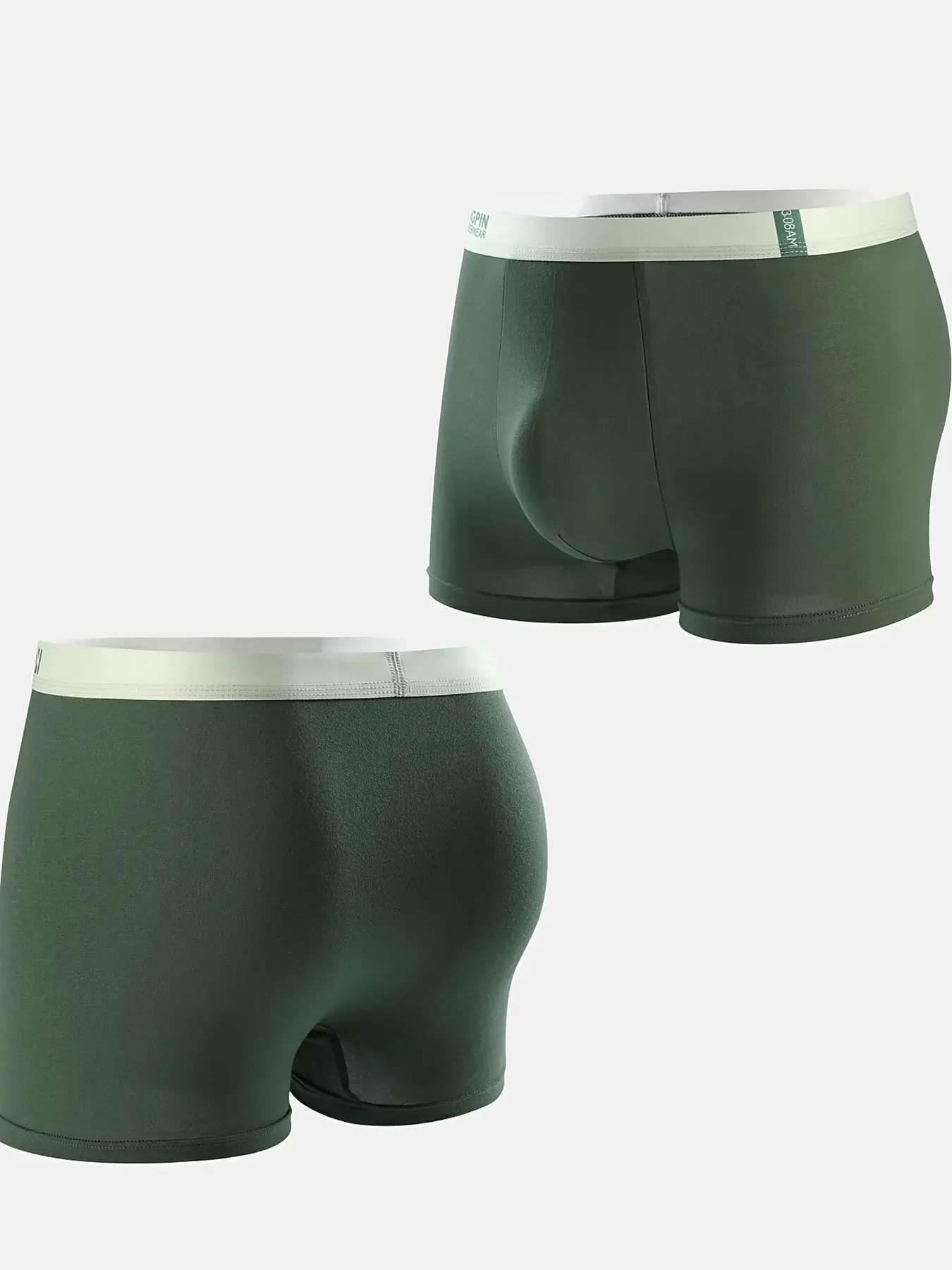 4Pcs/Set Boxers Man's Bamboo Fiber Panties Casual Fashion Underpants Breathable Men's Boxer Shorts Sports Homme Underwear S-XXL