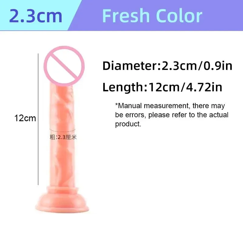 Transparent Big Dick 13 Sizes Realistic Jelly Dildo Women Gay Anal Sex Toys Soft Clitoris Vaginal Masturbators Penis Suction Cup