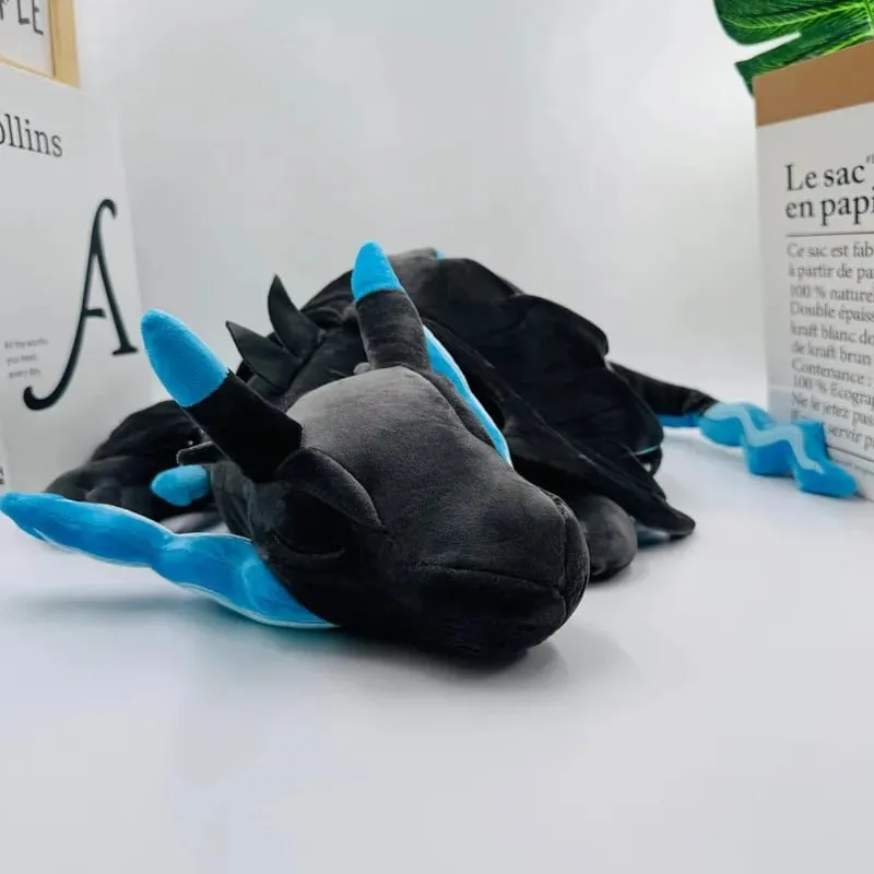 Νέα μεγάλα 48 εκατοστά μπλε Sleeping Charizard βελούδινα παιχνίδια κούκλας Super Soft Pokemon Stuffed Anime Anime βελούδινο μαξιλάρι δάπεδο/μαξιλάρι καναπέ
