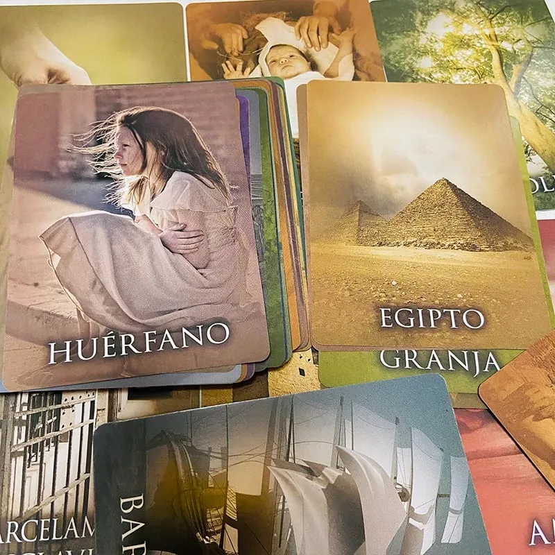 Past Life Oracle Cards 44 τμχ Ισπανική Έκδοση Επιτραπέζια Παιχνίδια Oracle Deck
